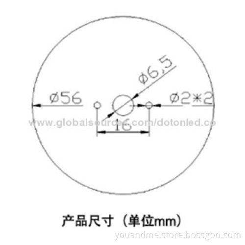 3W LED Light Module, High-efficiency, Long Lifespan, 250-350lm Luminous FluxNew